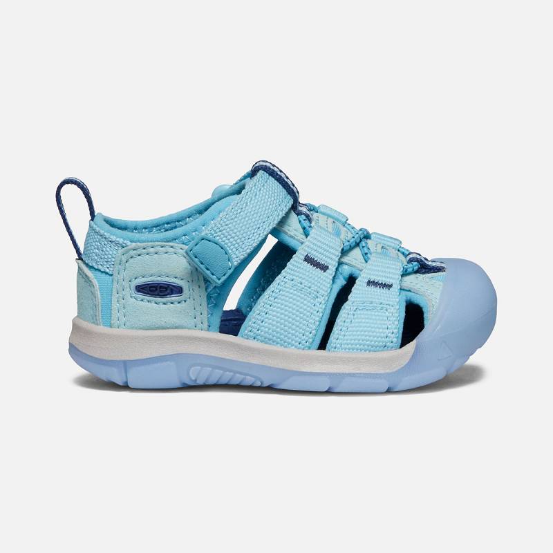 Keen Newport H2 Baby Sandalen Kinder DE-17983 Petit Four/Blue Mist - Keen Kinderschuhe Blau